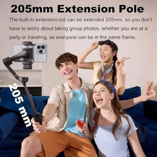 205mm Extension Pole for Smartphone Gimbal