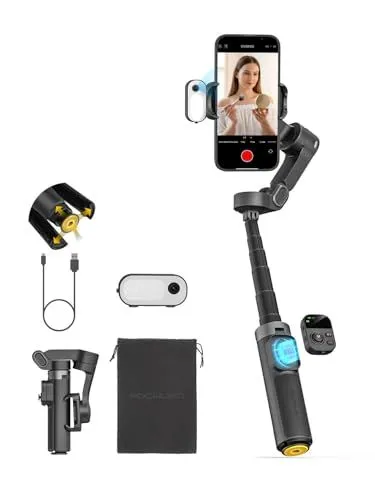 AOCHUAN Smart X3AI Gimbal Stabilizer with AI Tracking and Extension Rod