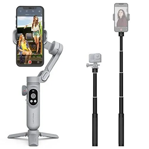 AOCHUAN 3-Axis Smartphone Gimbal With Extension Rod