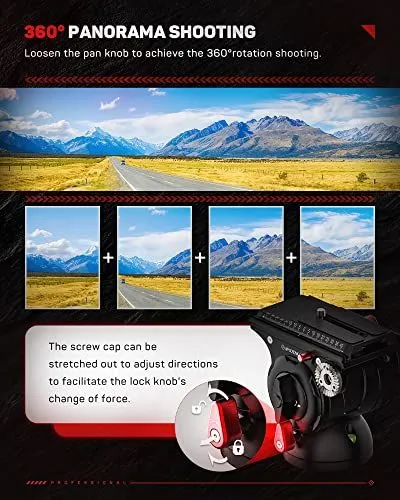360 Degree Panorama Shooting Gear Features