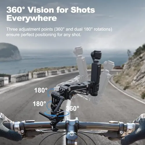 360 Degree Rotatable Camera Bicycle Mount