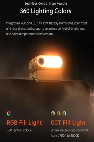 360 Lighting Colors for Mobile Content Creation