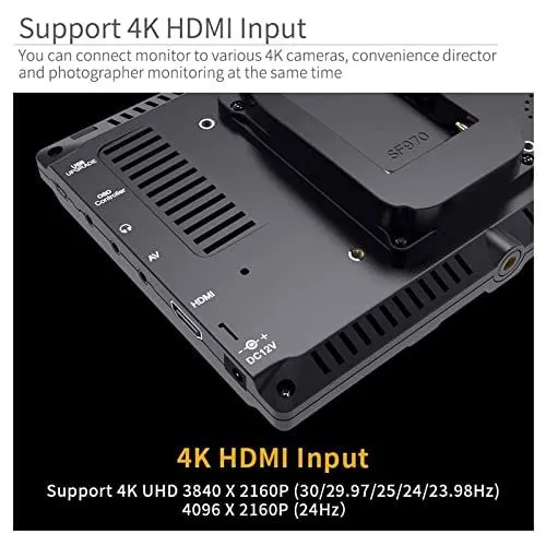 4K HDMI Input Monitor Port Overview