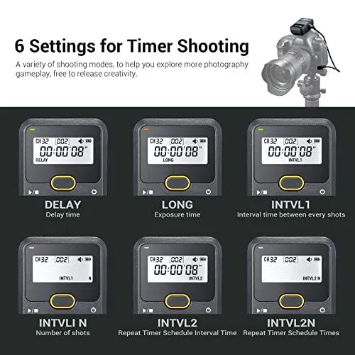 6 Settings for Timer Shooting