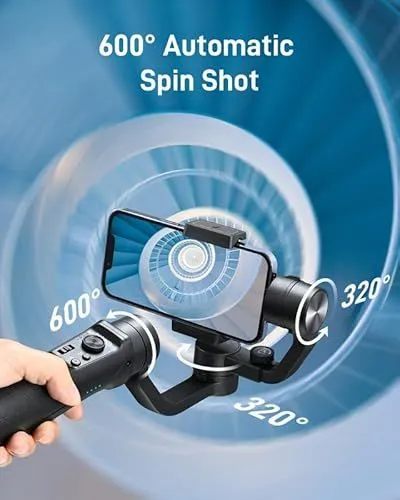 600 Degree Automatic Spin Shot Gimbal Feature
