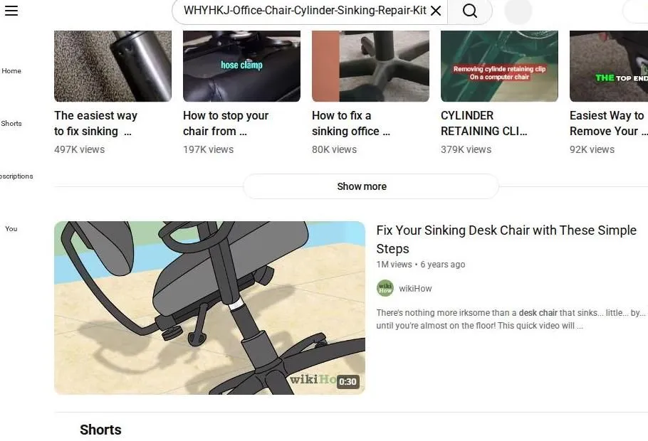 A Search for Office Chair Cylinder Repair Solutions