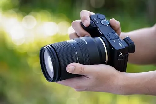 A Sony Mirrorless Camera and Tamron Zoom Lens