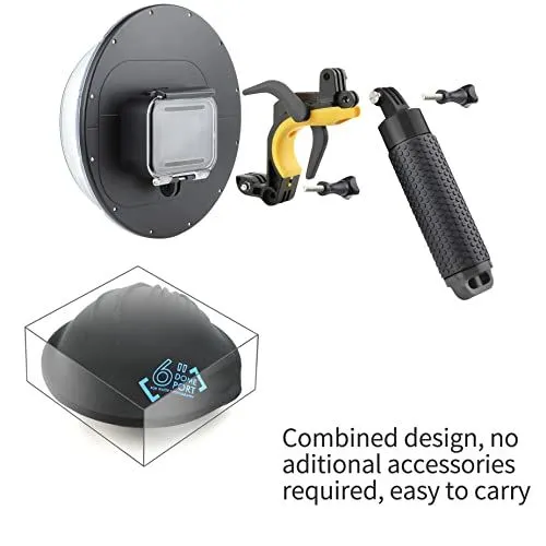 Action Camera Dome Port Accessories Kit