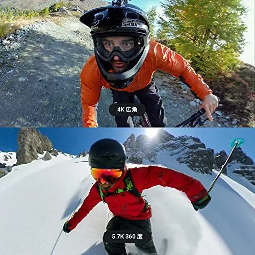 Action Camera Perspective Comparison