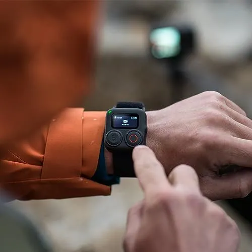 Action Camera Remote on Wrist