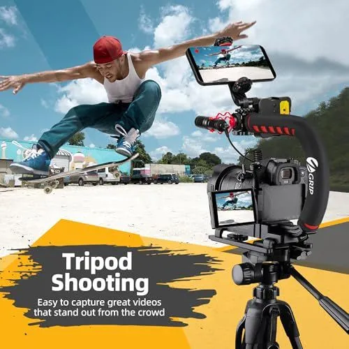 Action Photography Tripod Setup