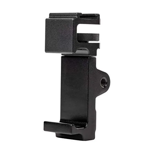 Adjustable Metal Phone Tripod Mount with Cold Shoe