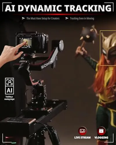 AI Dynamic Tracking for Professional Content Creation