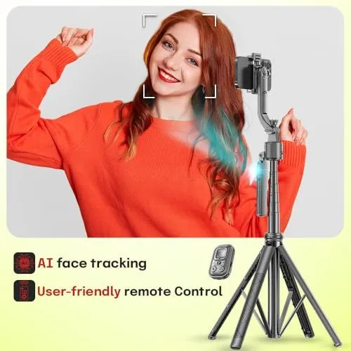 AI Face Tracking Smart Gimbal Tripod