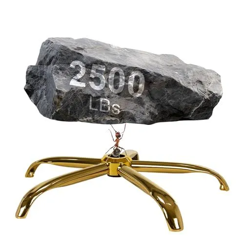 An ant supporting a heavy rock