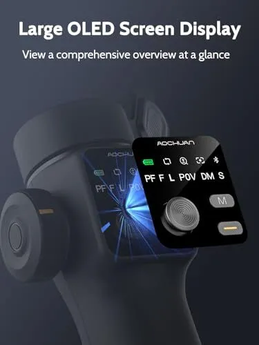 Aochuan Gimbal OLED Display Overview