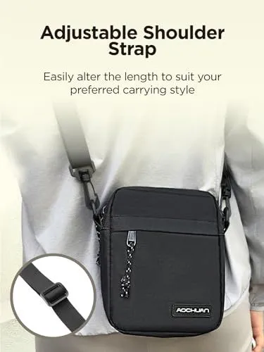 AOCHUAN Small Crossbody Bag with Adjustable Strap
