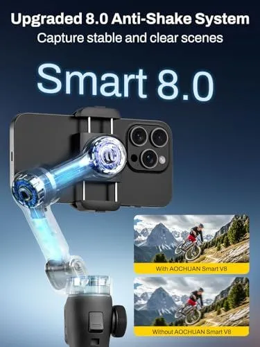 AOCHUAN Smart 8.0 Gimbal Anti-Shake System Overview