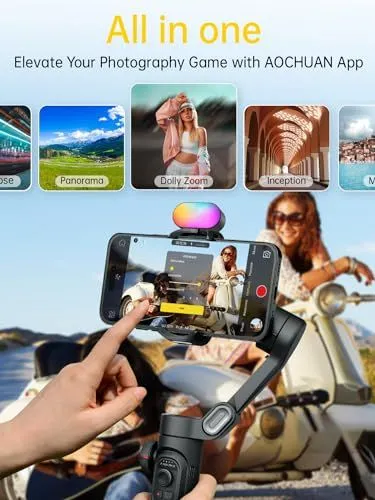 AOCHUAN Smart Gimbal Stabilizer for Smartphones