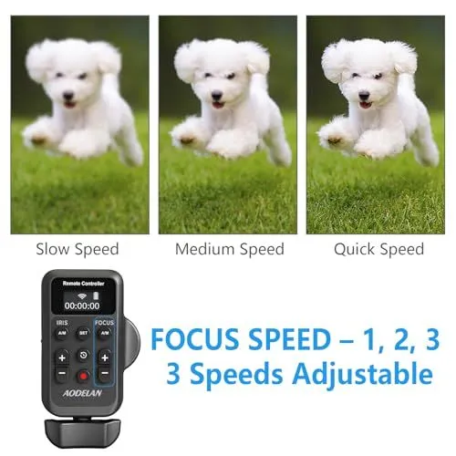 Aodelan Remote Controller Focus Speed Features