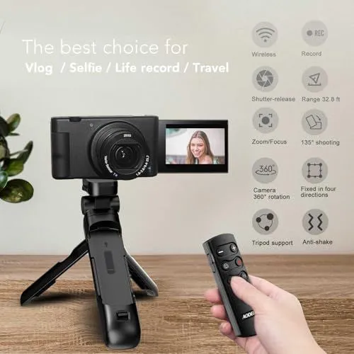 AODELAN Wireless Camera Remote and Tripod Grip