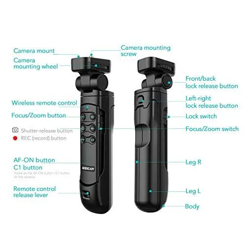 AODELAN Wireless Remote Control Shooting Grip