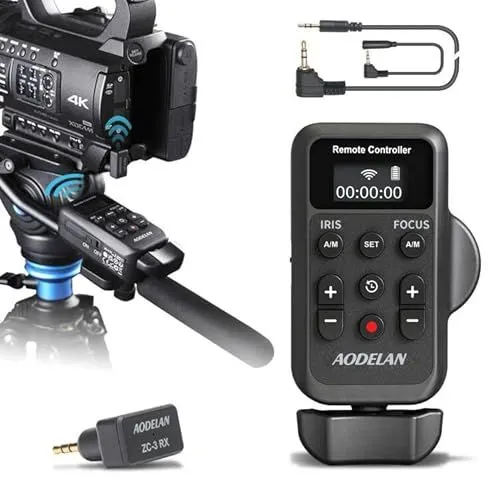 AODELAN Wireless LANC Remote Control for Sony and Canon Camcorders