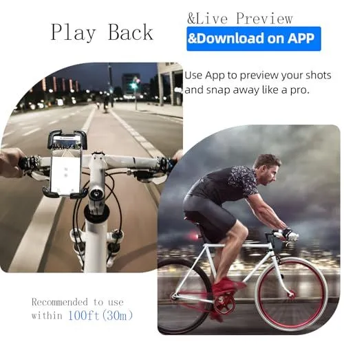 Bicycle Rearview Camera App Features