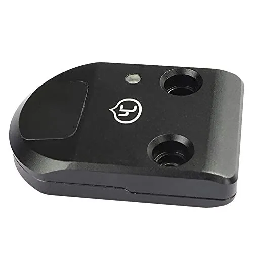 Black Electronic Device with Logo