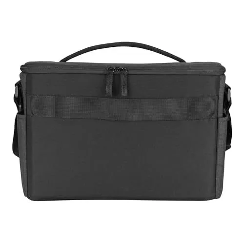 Black Rectangular Padded Camera Gear Bag
