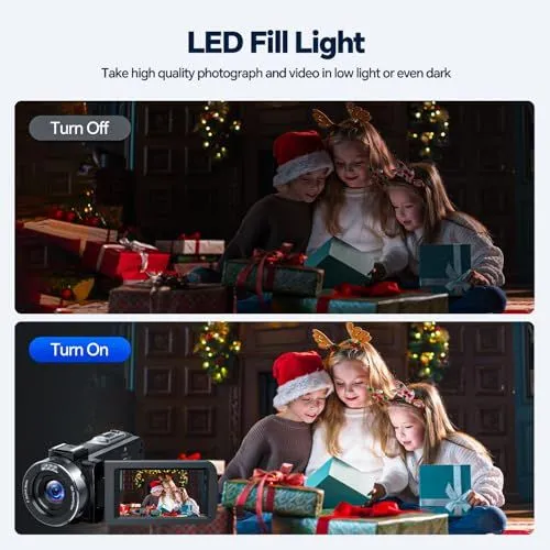 Camcorder LED Fill Light Comparison