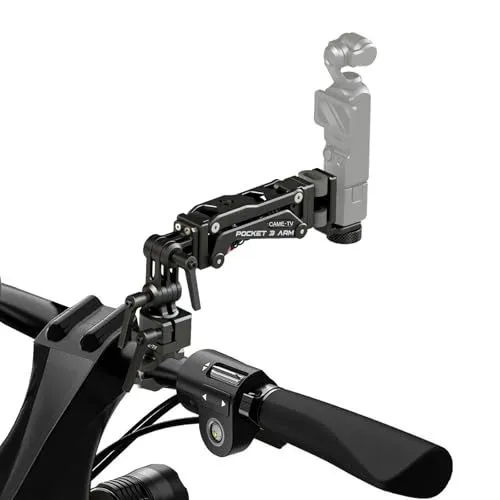 Cametv Motorcycle Camera Mount Stabilizer With Shock Absorber Arm