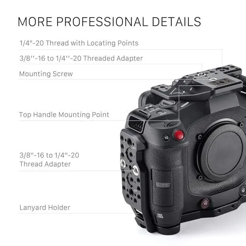 Camera Cage Features and Mounting Options