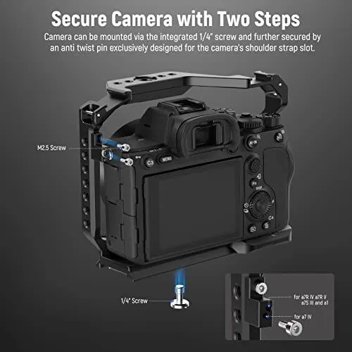 Camera Cage Mounting Instructions