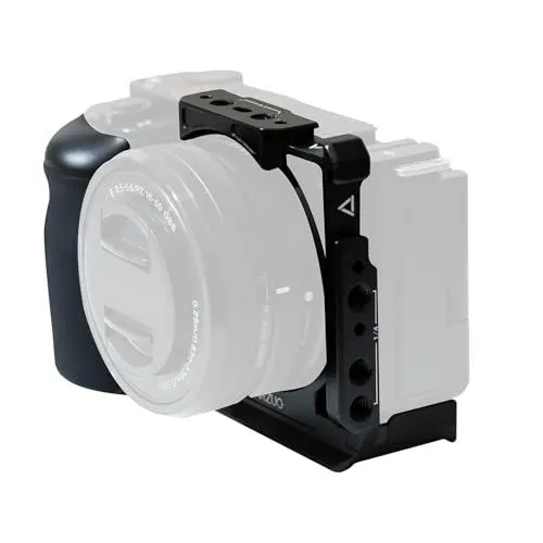 YANZUO Sony ZV-E10 Camera Cage With Silicone Handle