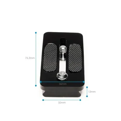 Camera quick release plate dimensions