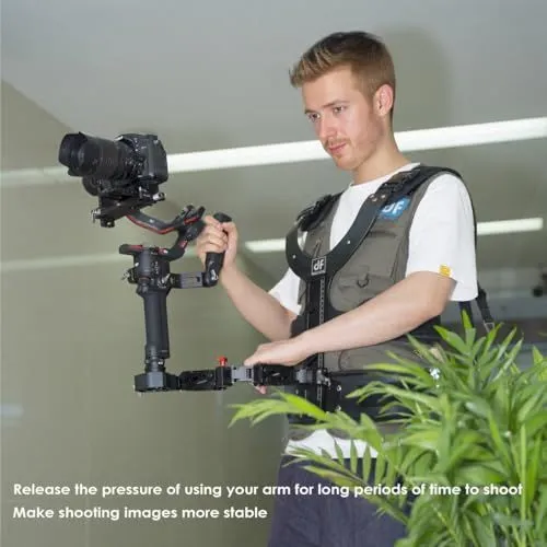 Camera Stabilizer Vest Support System