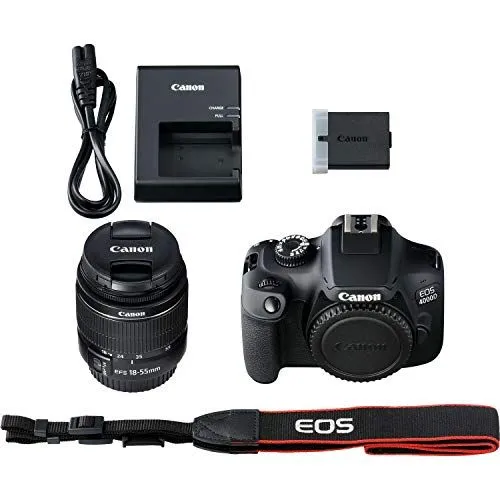 Canon EOS 4000D DSLR Camera Kit