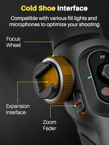 Cold Shoe Interface and Control Features