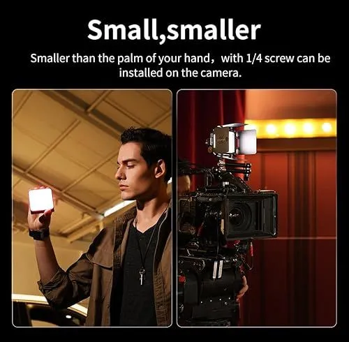 Compact LED Video Light Product Showcase