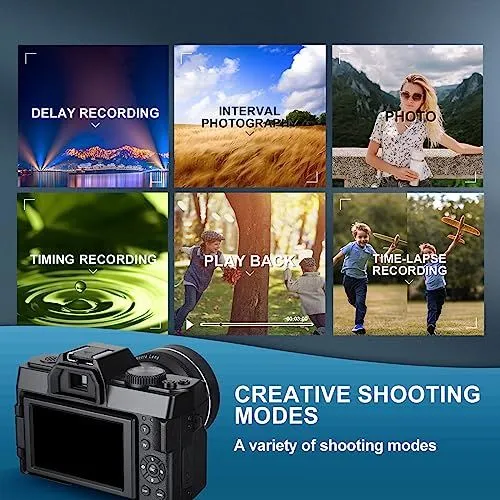 Creative Shooting Modes of a Digital Camera