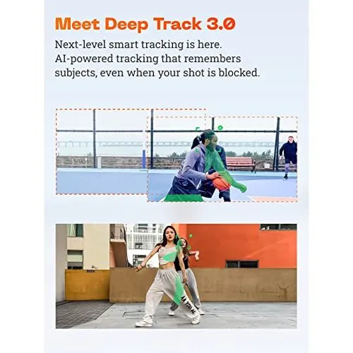 Deep Track 3.0 Smart AI Subject Tracking