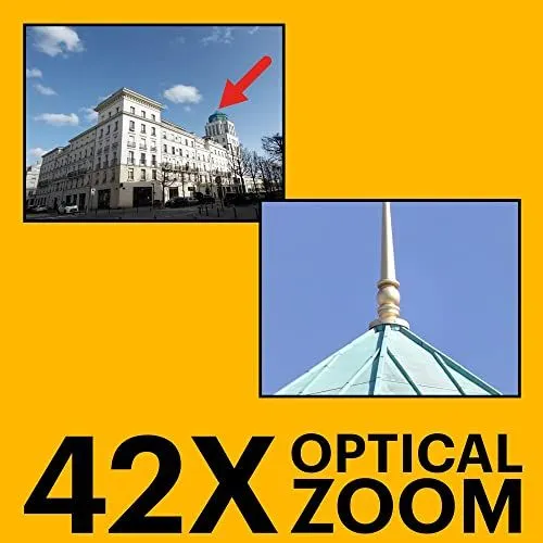 Demonstration of 42x Optical Zoom