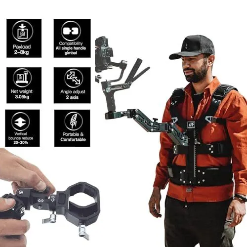 DigitalFoto Thanatos Mini Gimbal Support Vest System