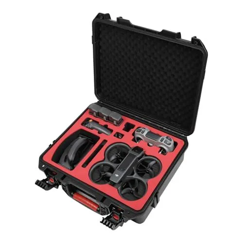 DJI Avata 2 Protective Hard Case with Drone and Accessories