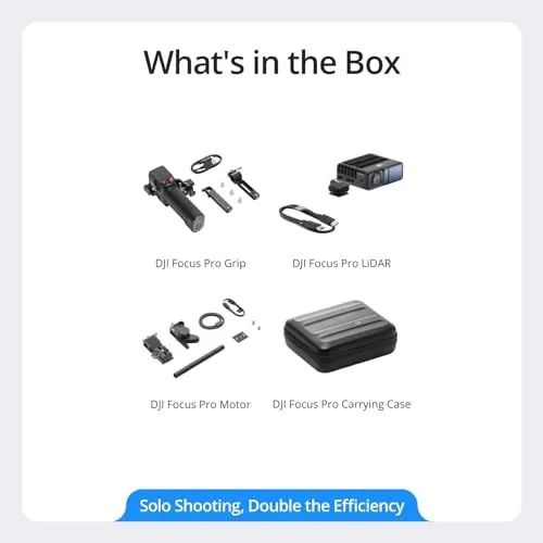 DJI Focus Pro Creator Combo Components