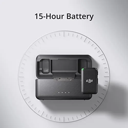 DJI Mic Charging Case and Transmitter