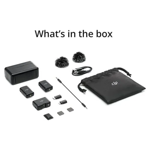 DJI Mic Kit Components