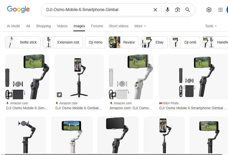 DJI Osmo Mobile 6 Image Search Results