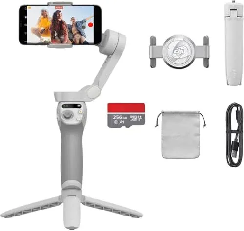 DJI Osmo Mobile Smartphone Gimbal With 256GB MSD